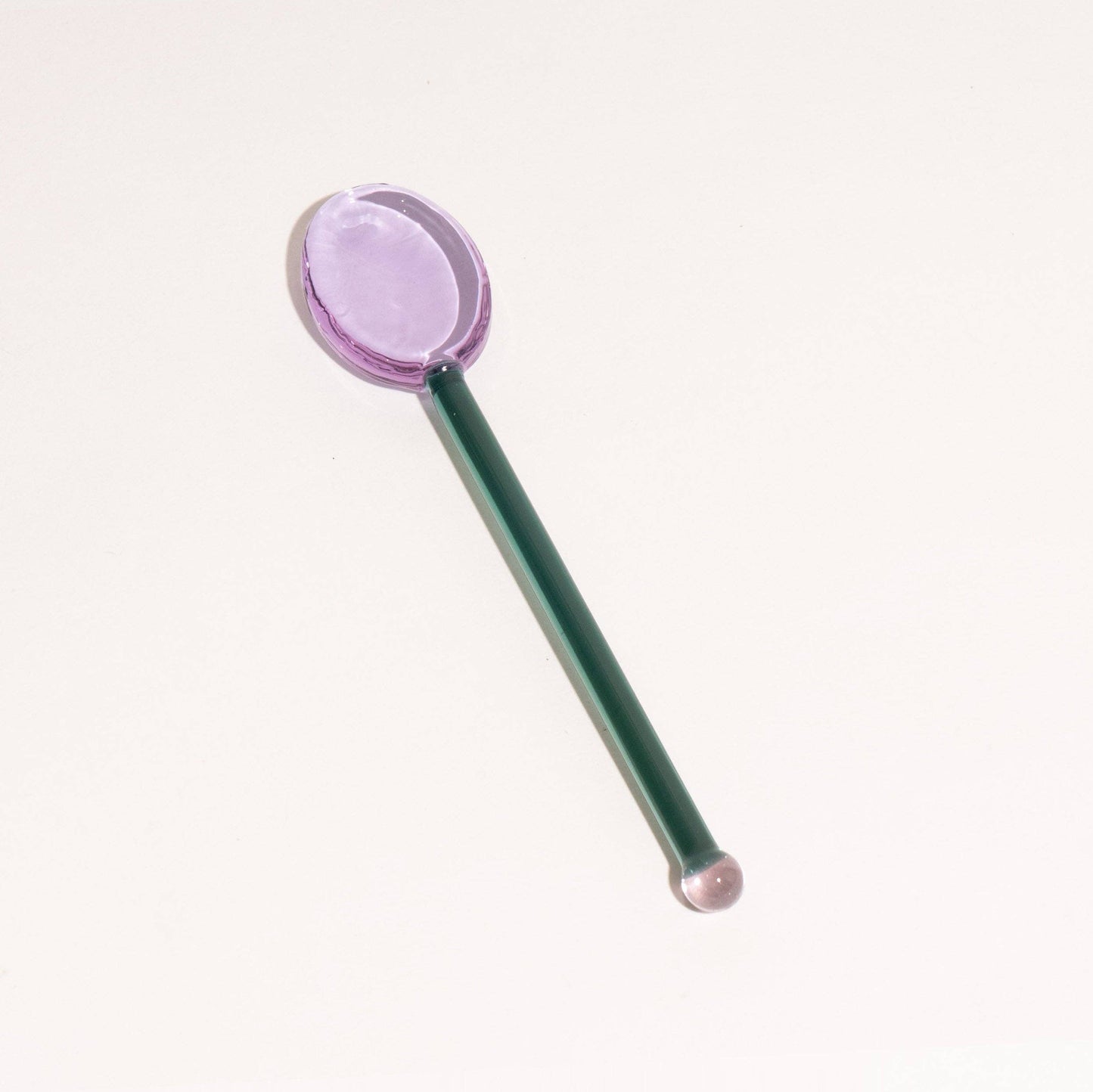 Glass Cocktail Spoon