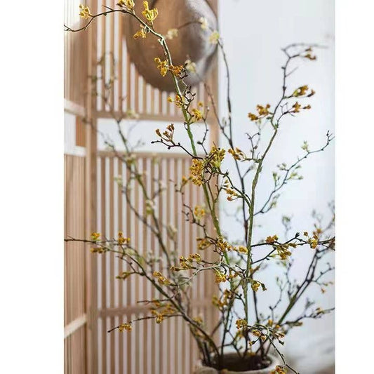 Long Weigela Purple Flower Stem 63" Tall