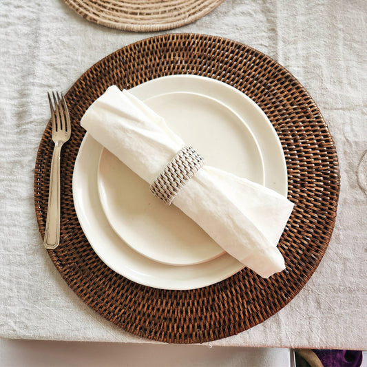 Round Rattan Placemat