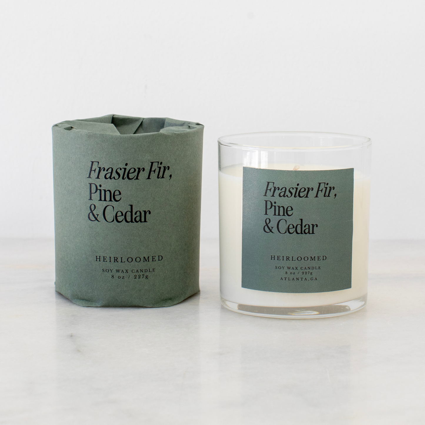 Frasier Fir, Pine & Cedar Jar Candle