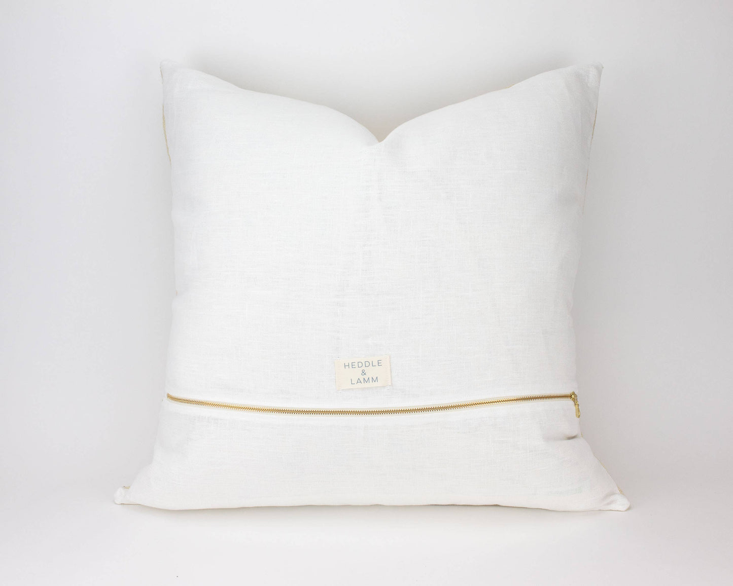 Priya - 24" Ivory Indian Wool Pillow Cover