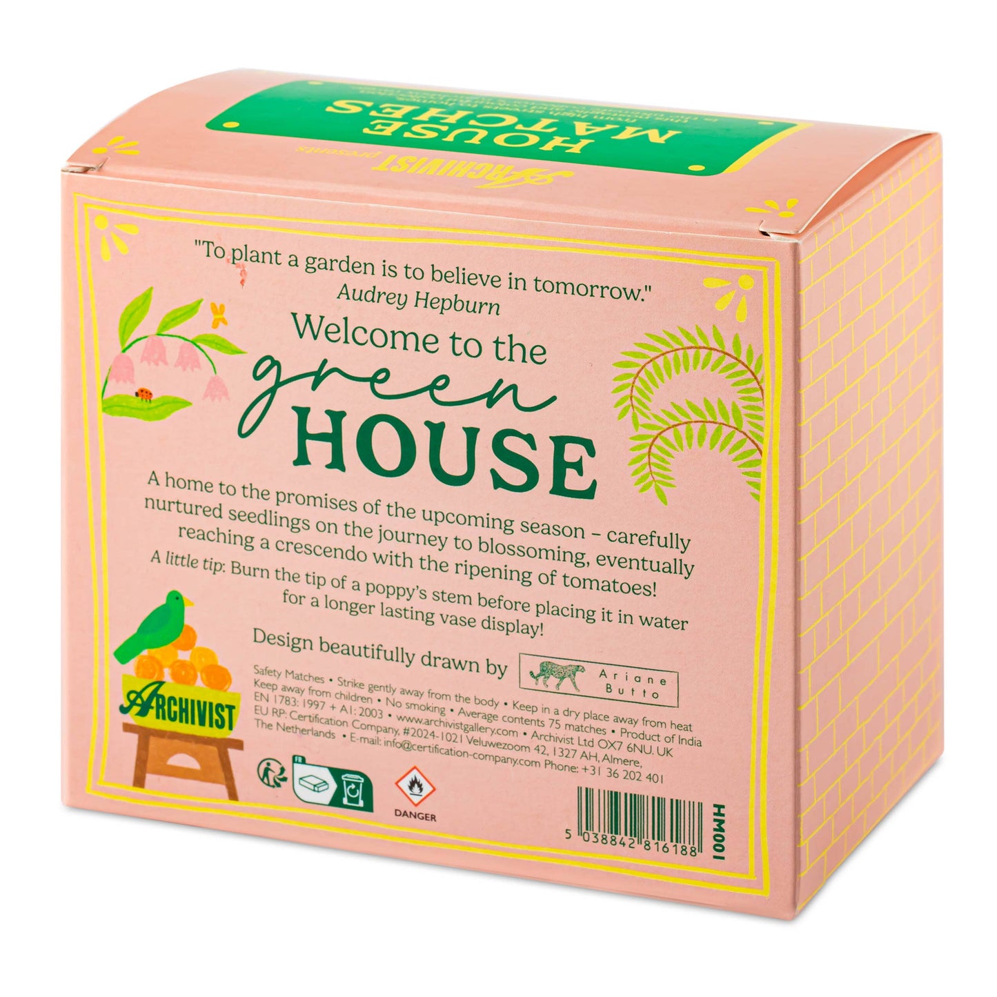 Greenhouse Matches Box