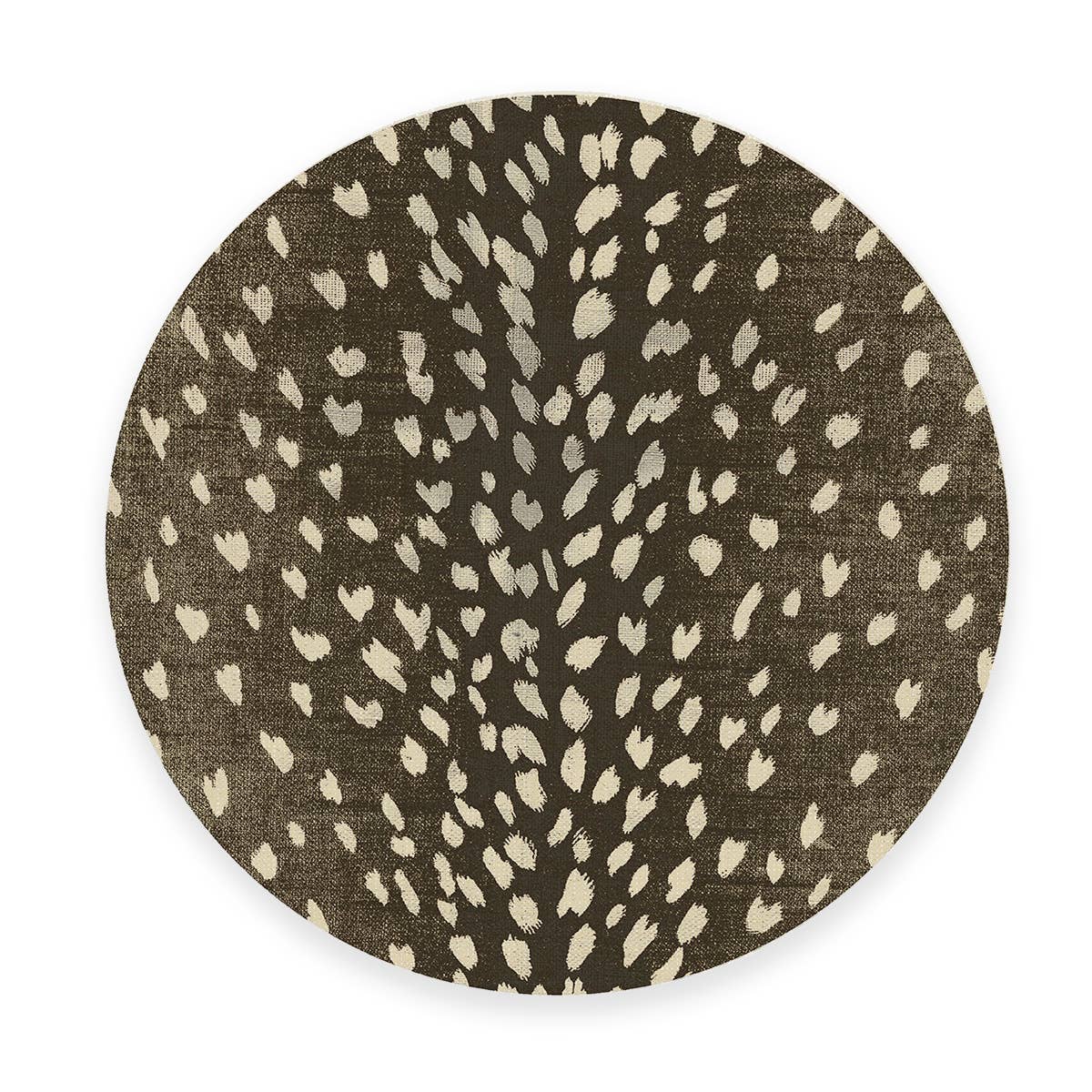 Antelope Linen Placemats - Dark Brown