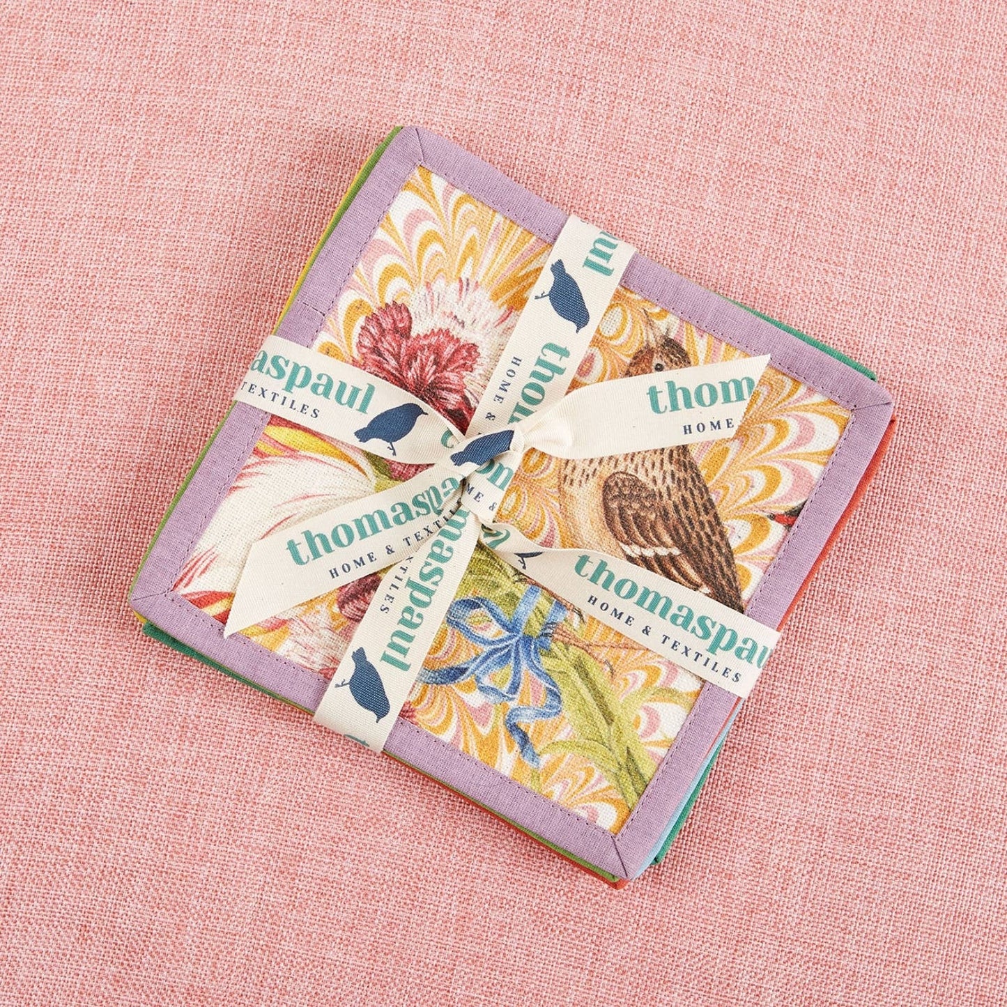 Flora & Fauna Cocktail Napkins