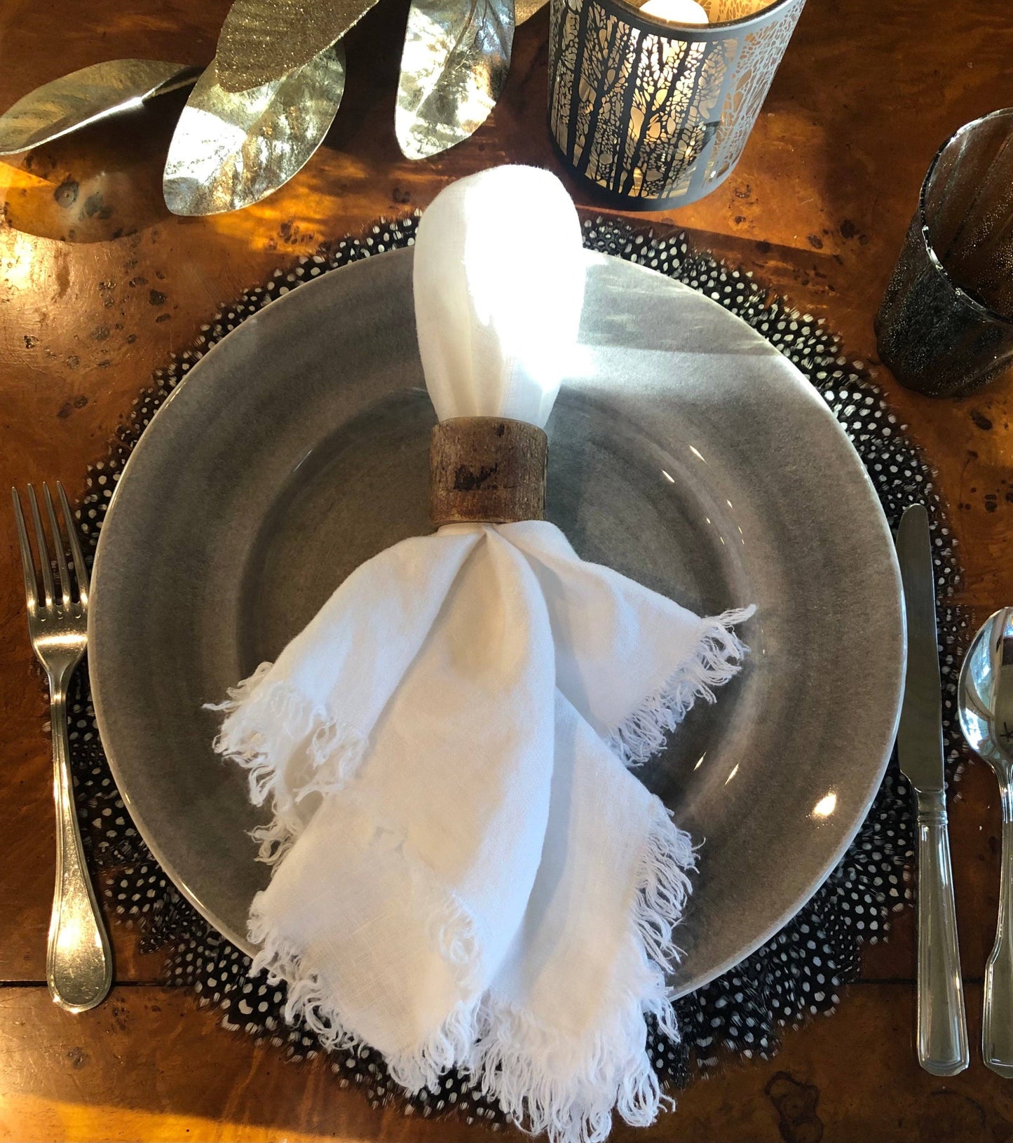 Placemat - Guinea Feather