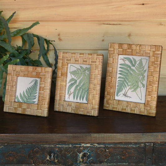 Rattan Picture Frames