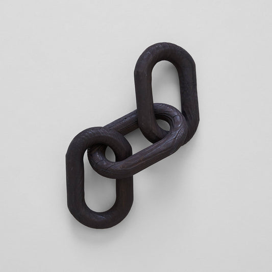 Charcoal Wood Chain Links