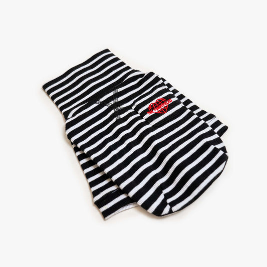 Dog Sweater - Striped Black & White