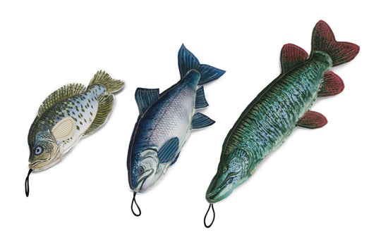 Dog Toy - Denim Crappie