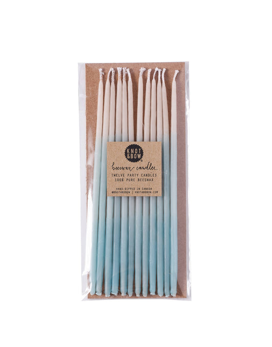 Tall Beeswax Birthday Party Candles