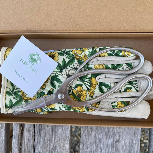 Garden Gift Box - Gloves and Stainless Snips