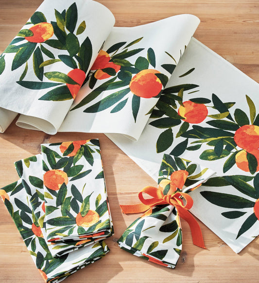 Citrus Grove Cotton Runner