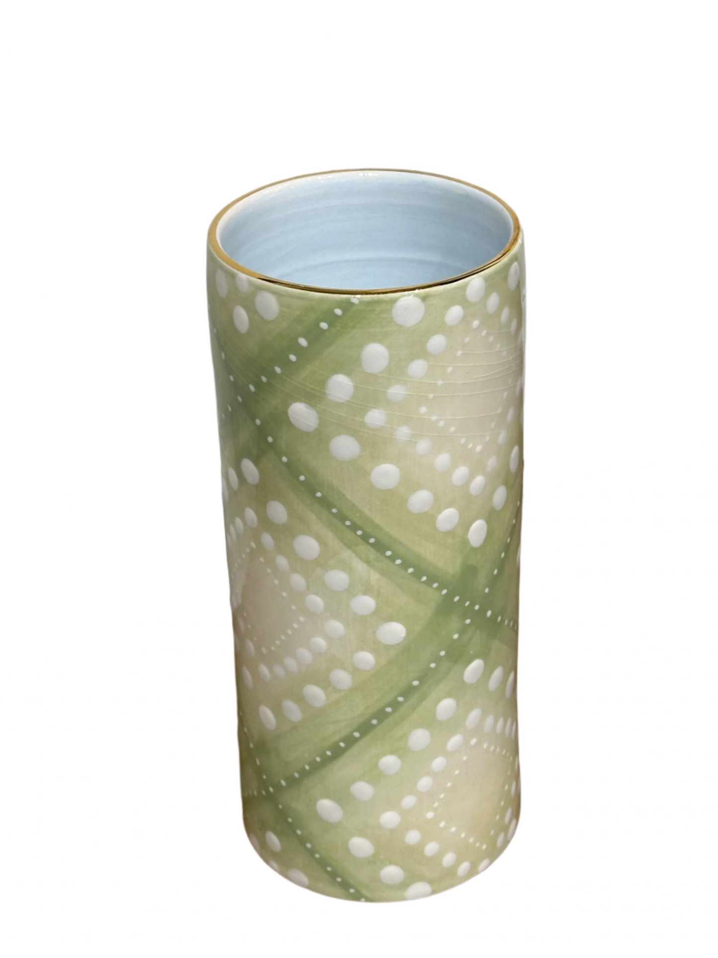 #8 Cylinder Vase - Tjanting in Pear