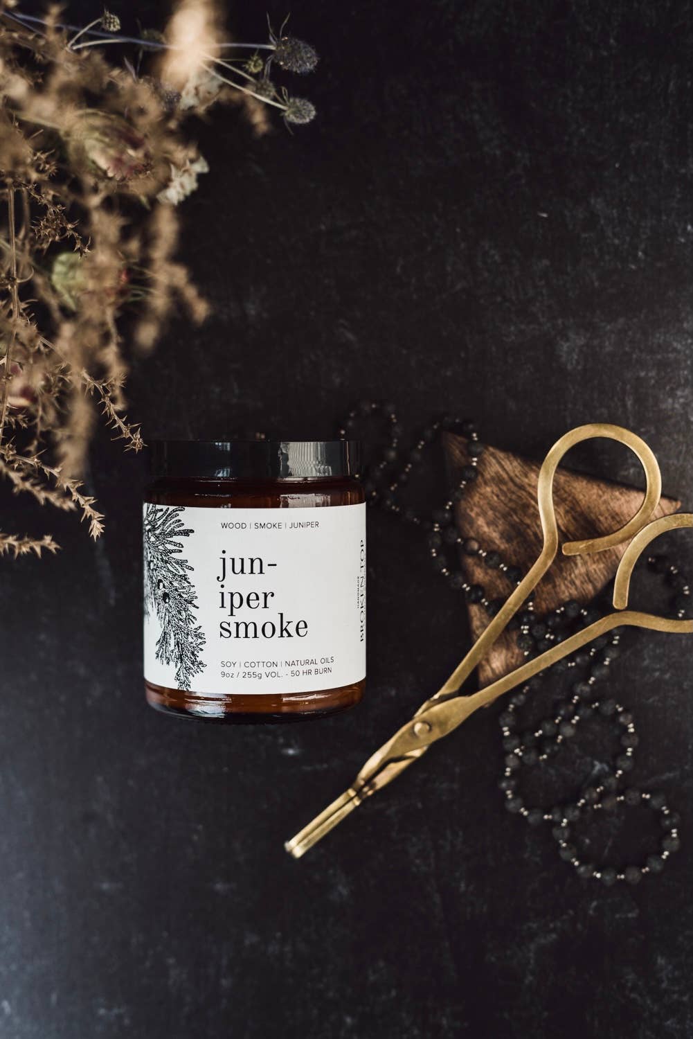Juniper Smoke 9oz Soy Candle