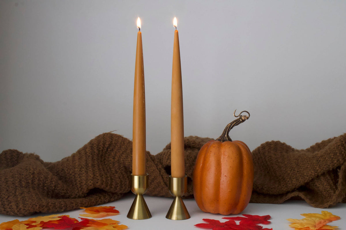 Pointed Taper Candlesticks Pairs