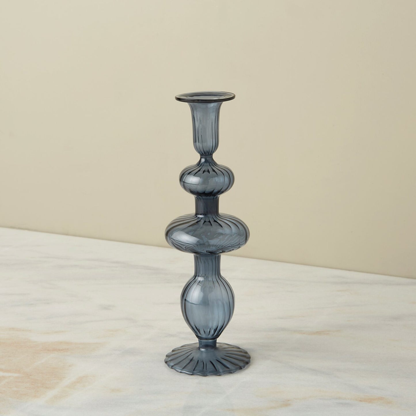 Glass Candle Holder