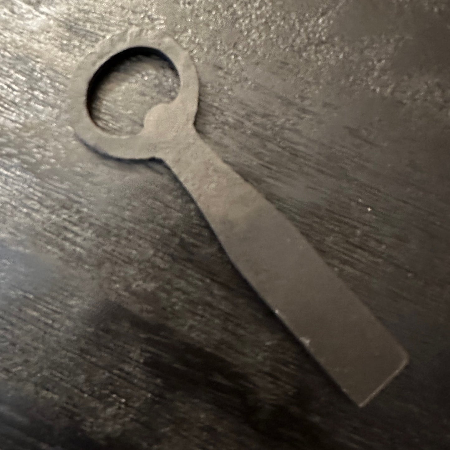 Flat Forged Iron Bottle Opener