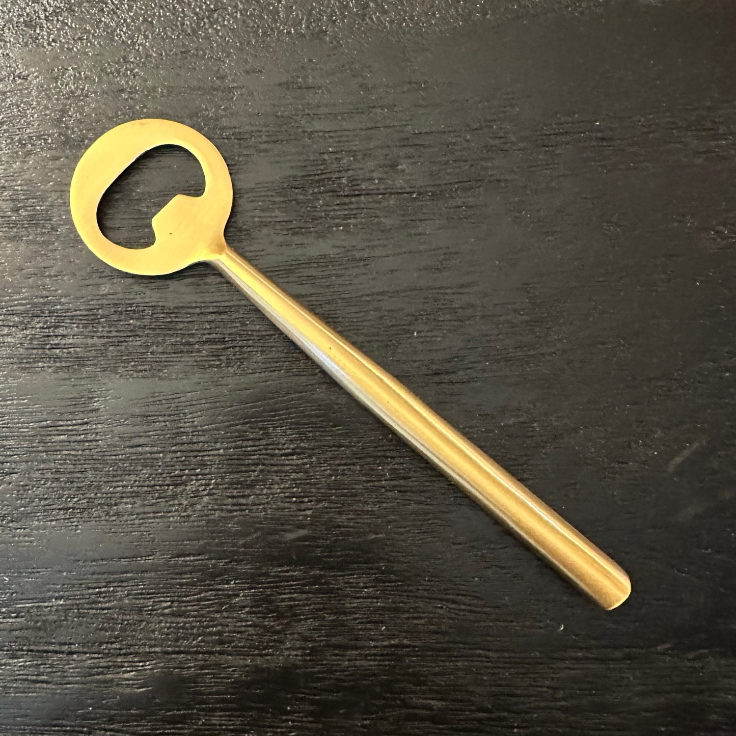 Matte Gold Bottle Opener