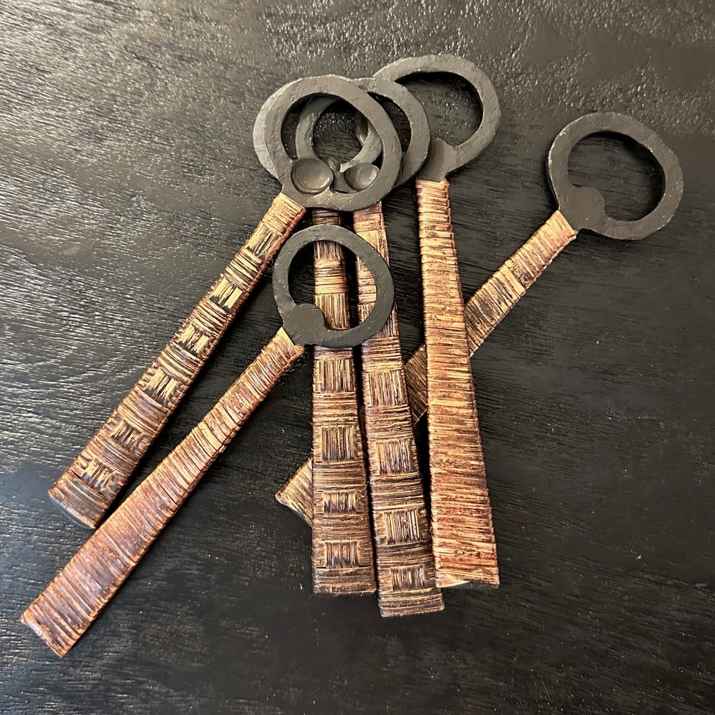 Rattan Handle Bottle Opener
