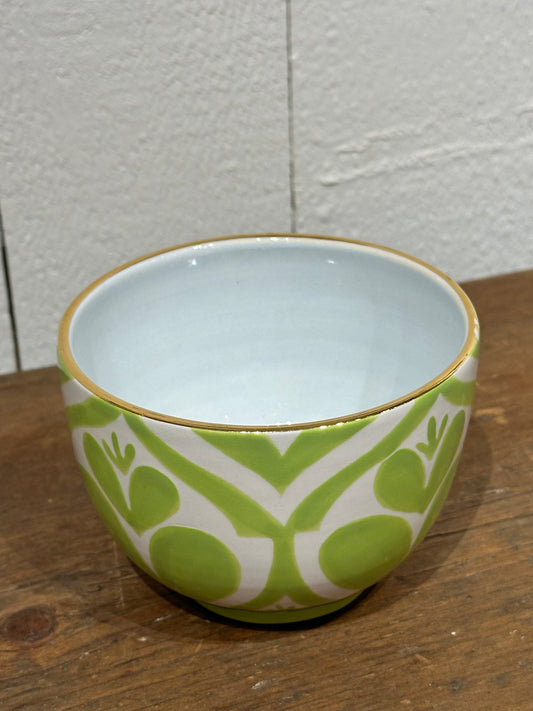 Cafe Au Lait - Secret Garden in Mixed Chartreuse