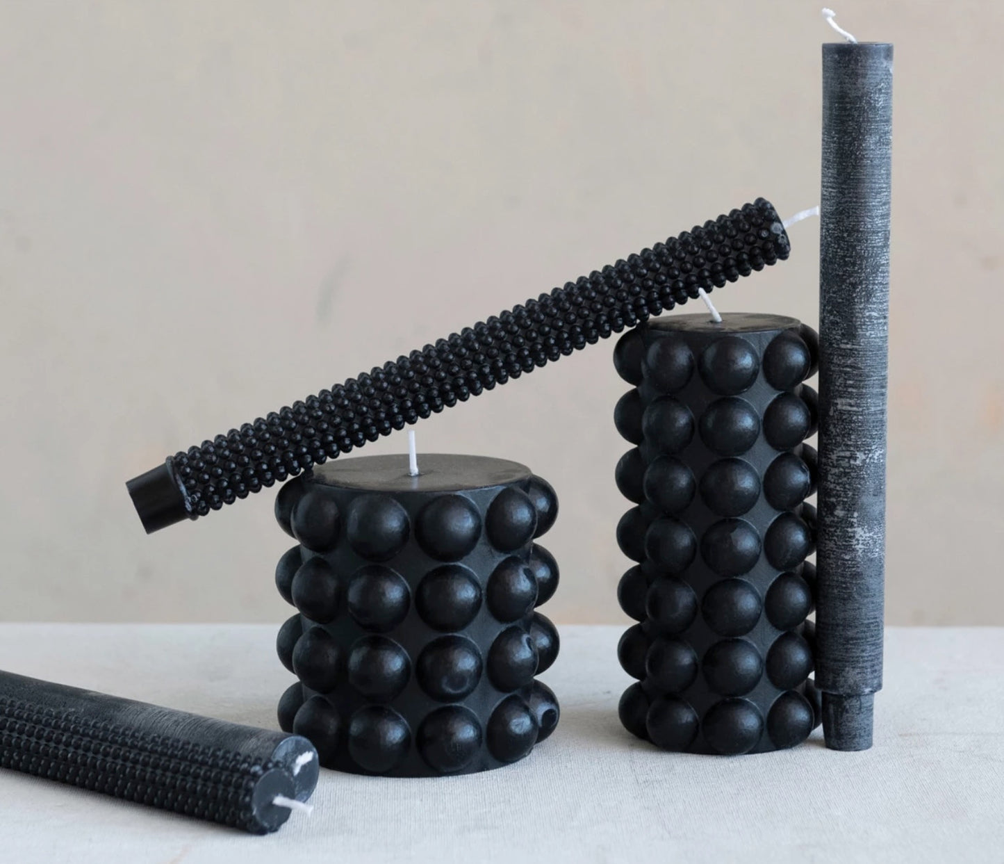 Hobnail Pillar Candle