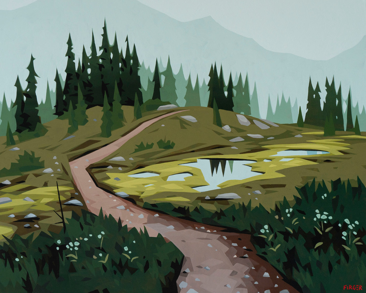 Into the Alpine