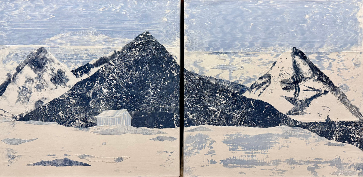 Winter Respite Diptych