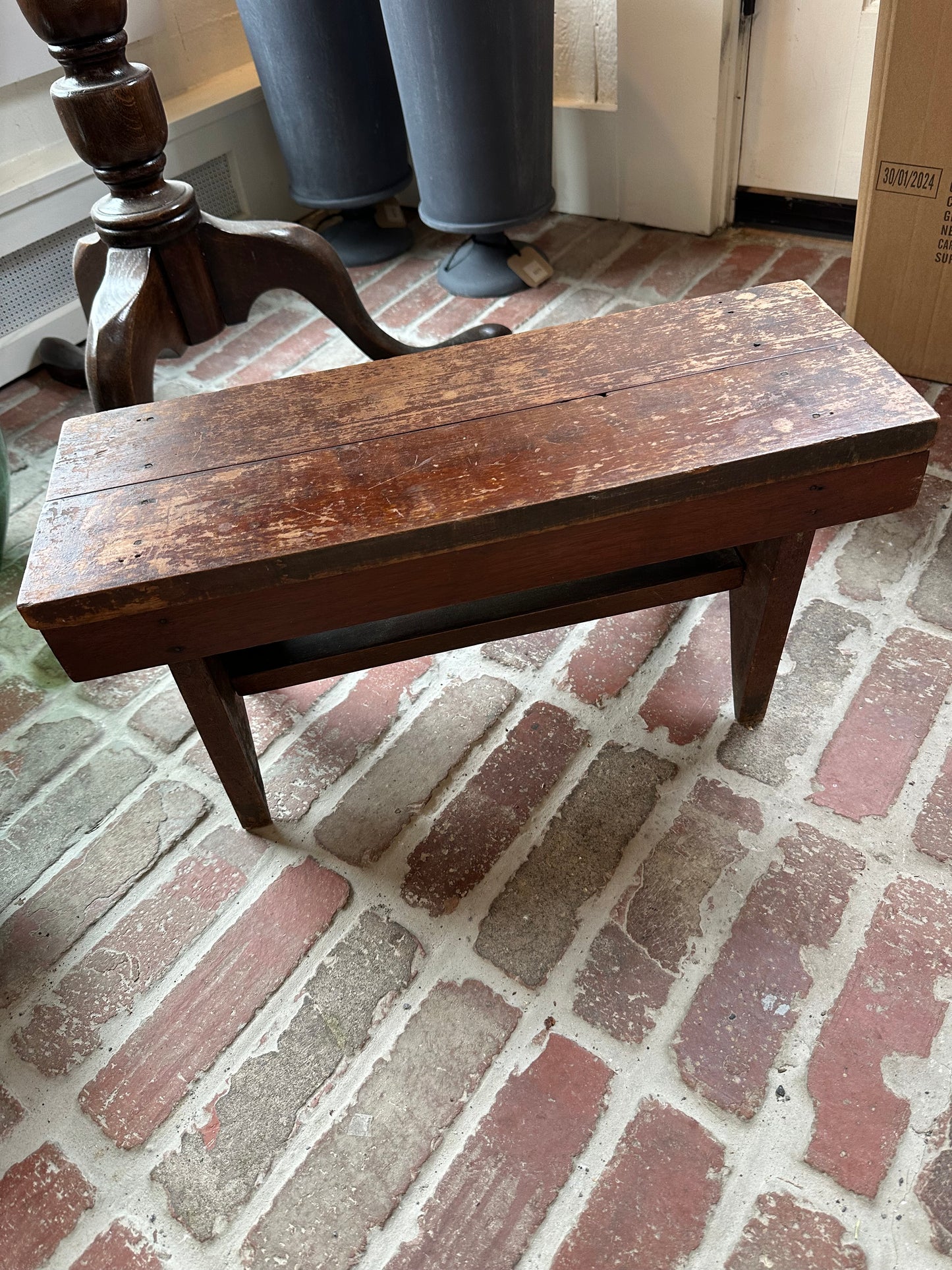 Vintage Footstool / Cricket