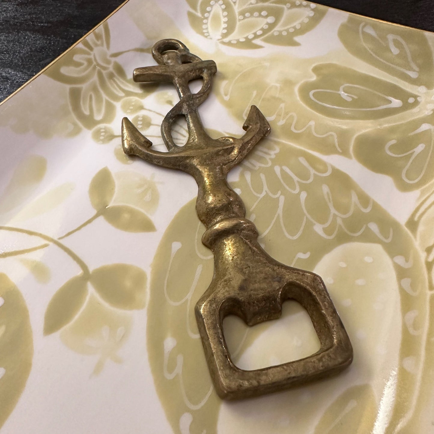 Vintage Flat Brass Bottle Openers