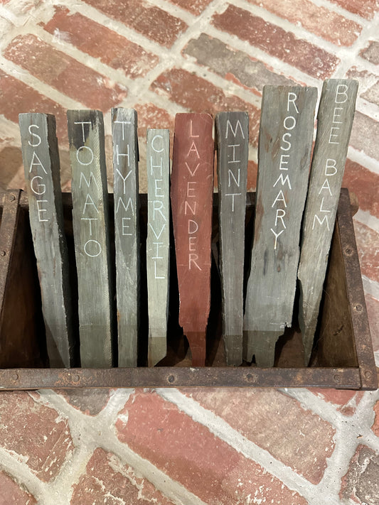 Slate Garden Markers