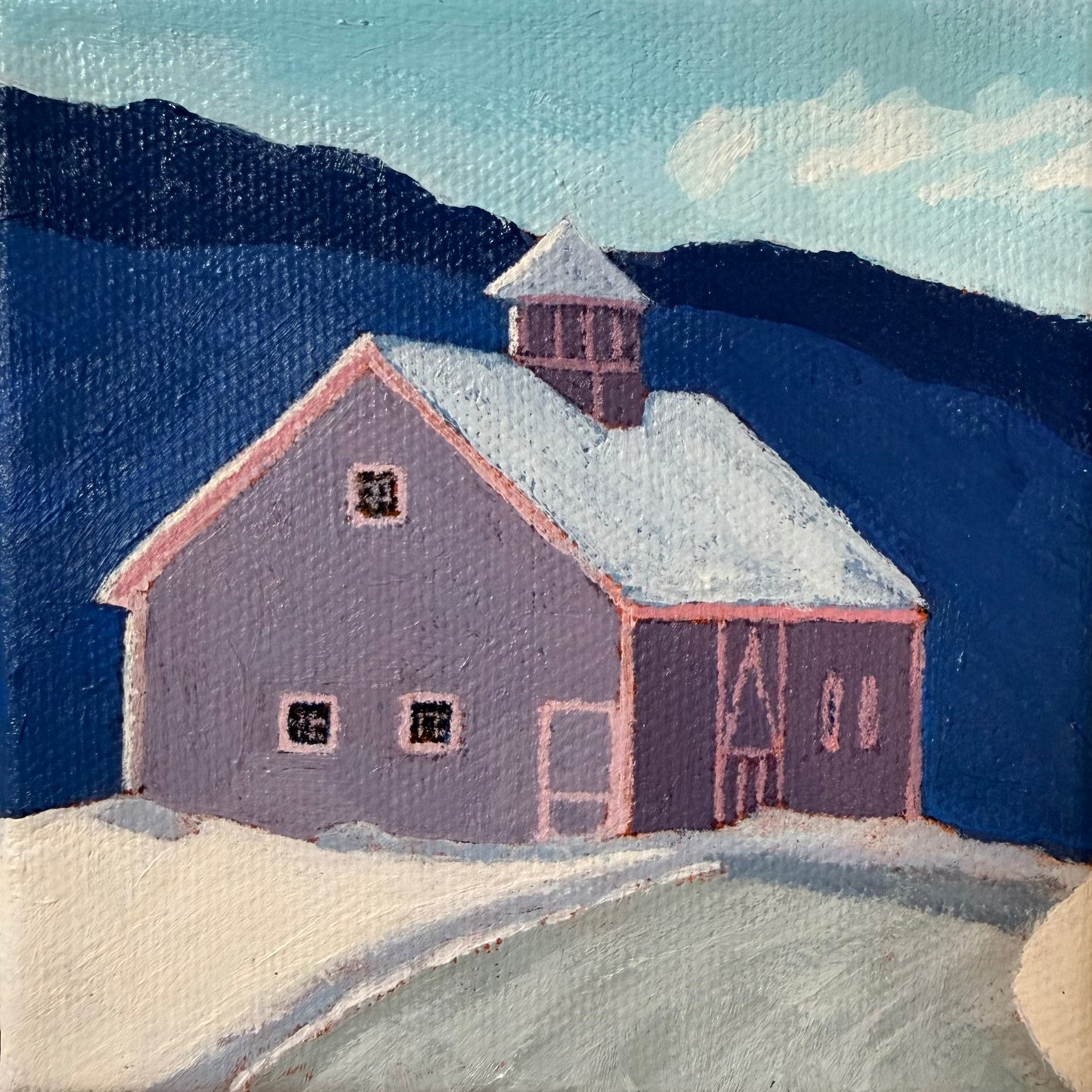 Barn Studies: Under The Mountain in Lavender