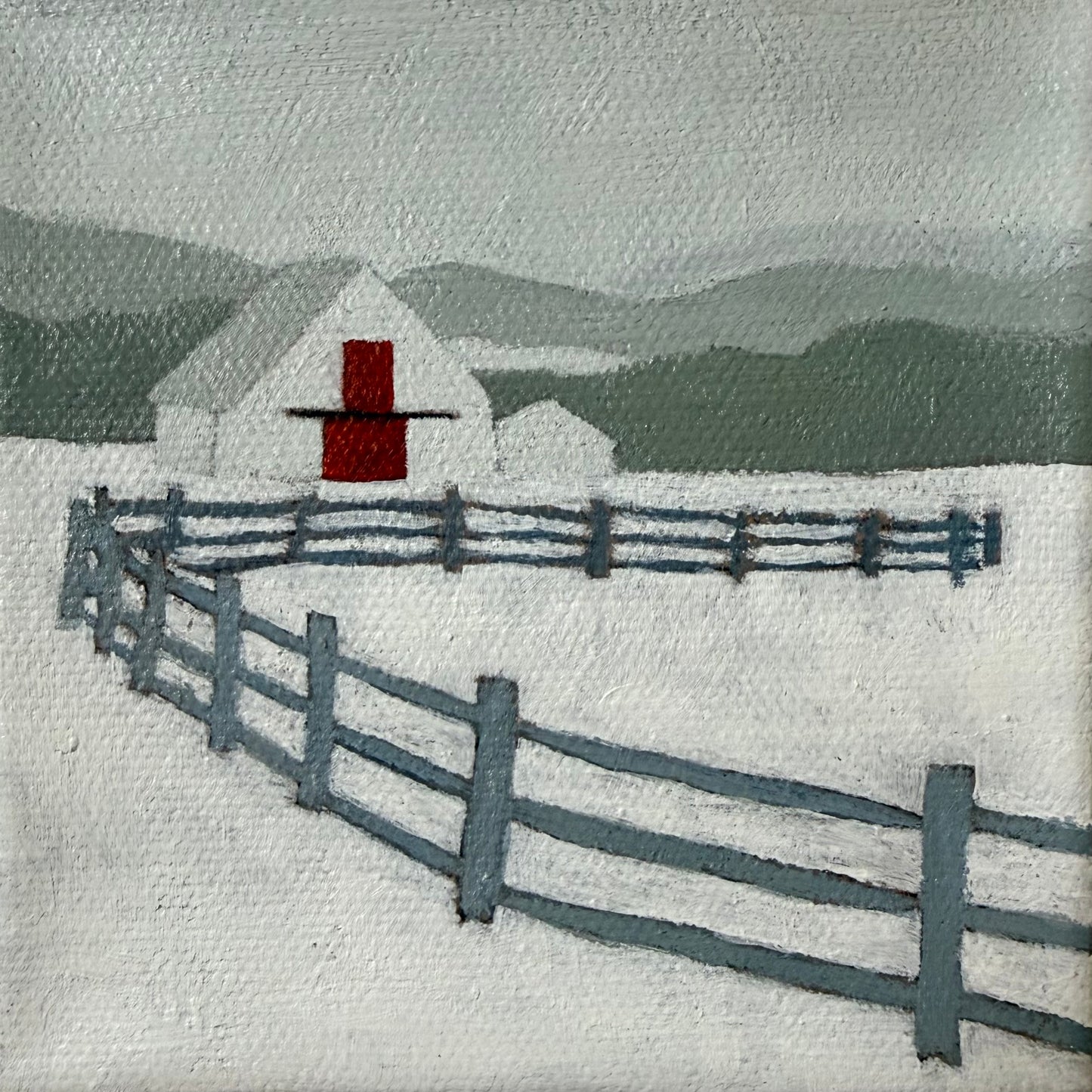 Winter Studies: Red Doors