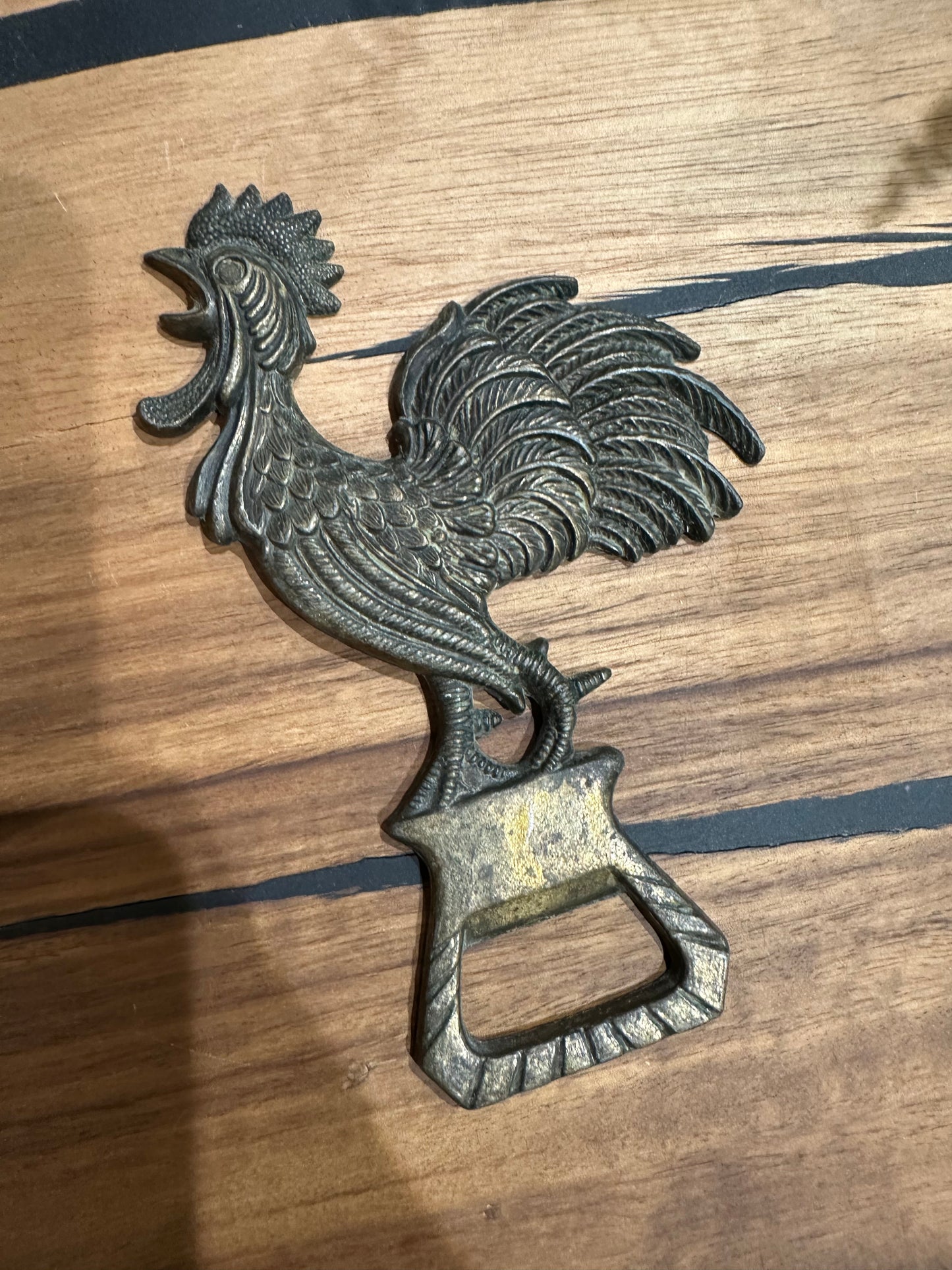 Vintage Flat Brass Bottle Openers