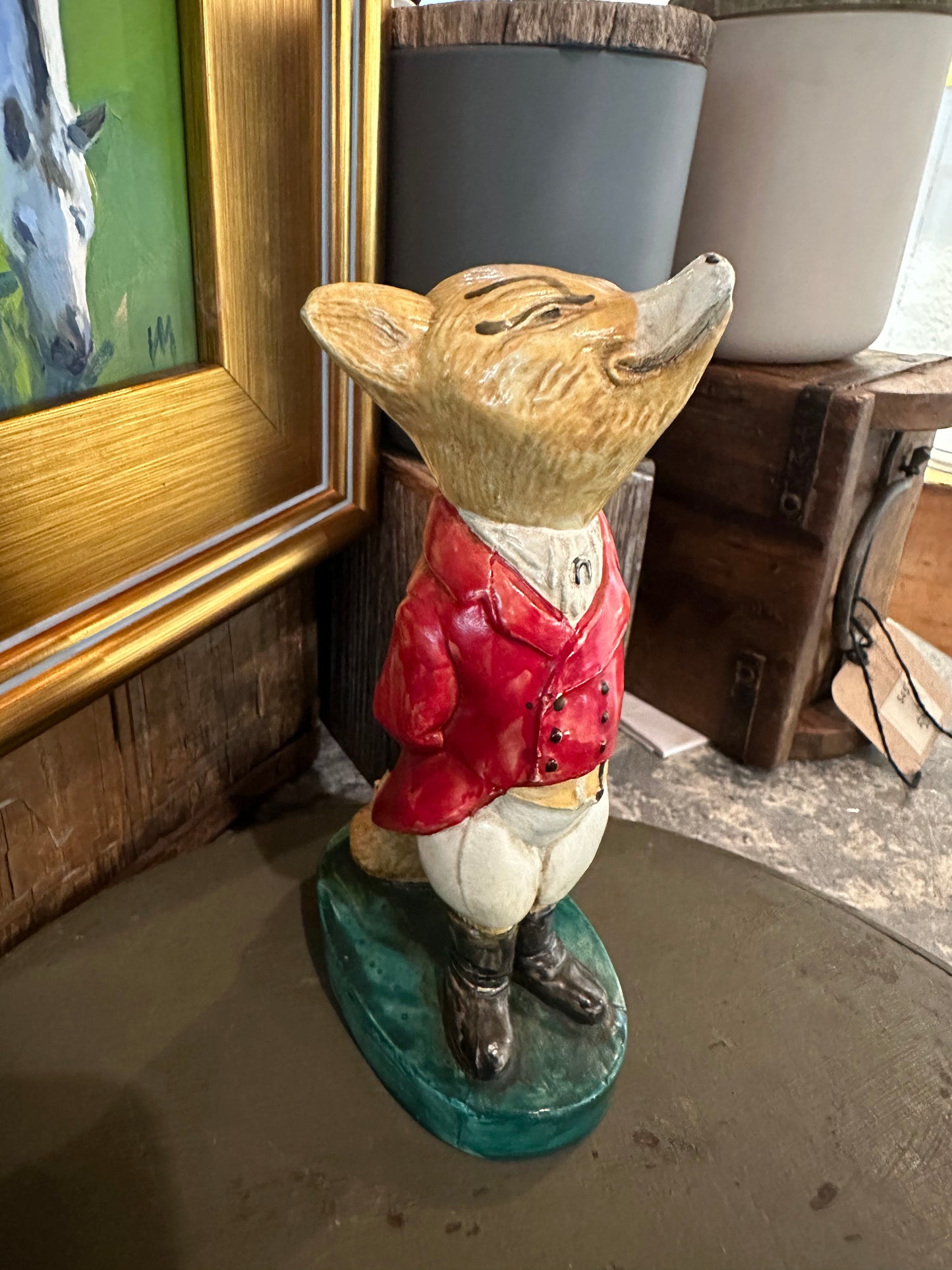 Vintage Figural Hunting Fox Bottle Opener