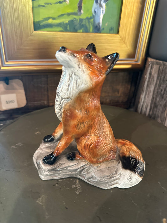 Vintage Sly Seated Fox Bottle Opener