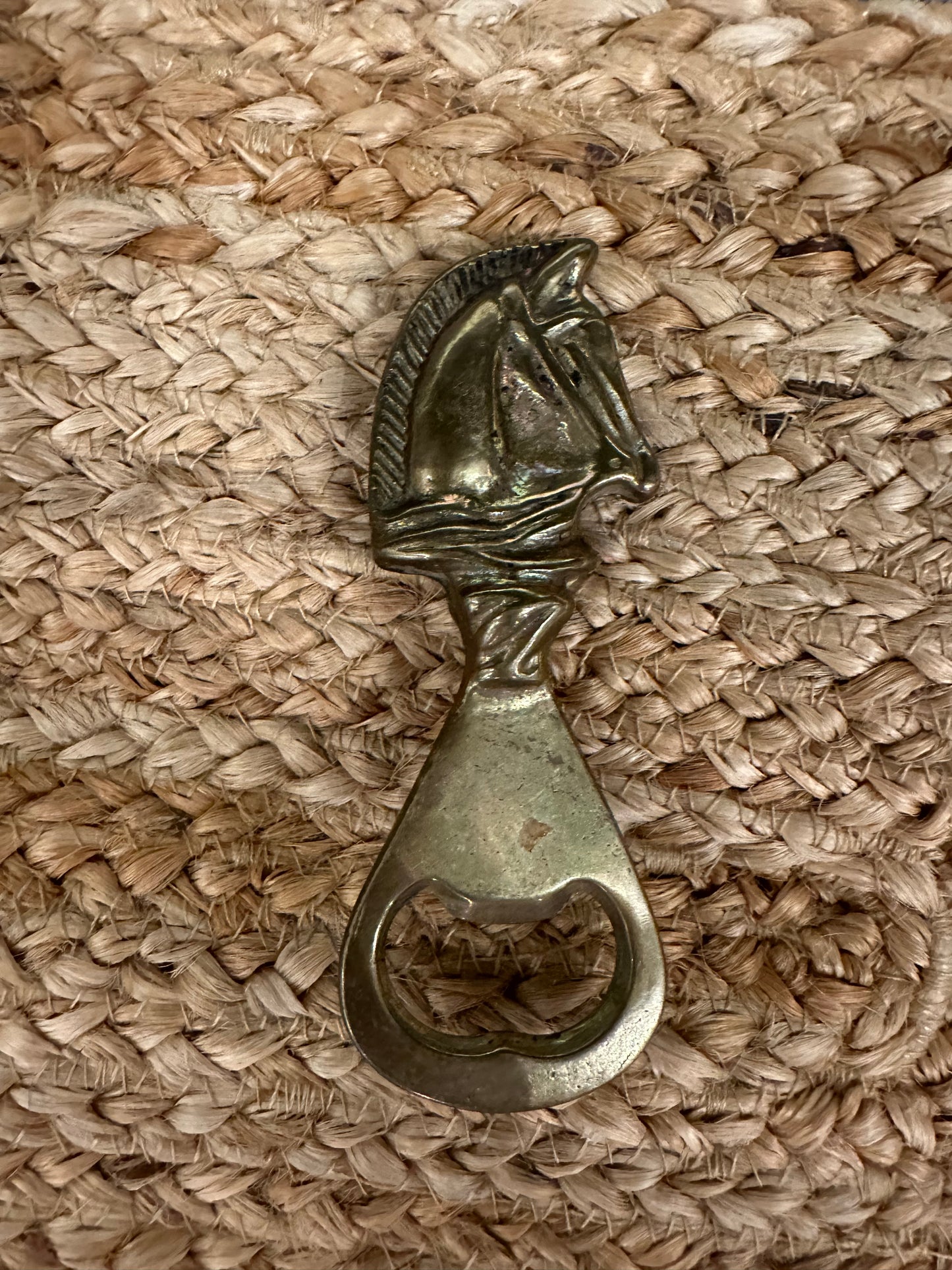 Vintage Flat Brass Bottle Openers