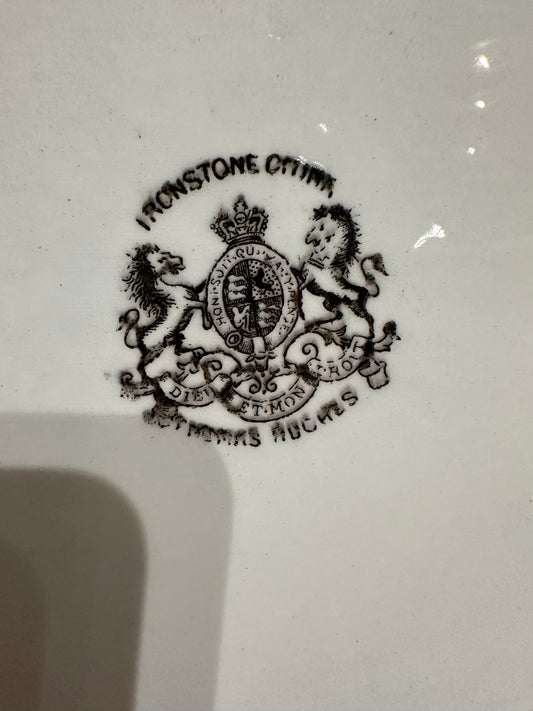 Vintage Ironstone Platter