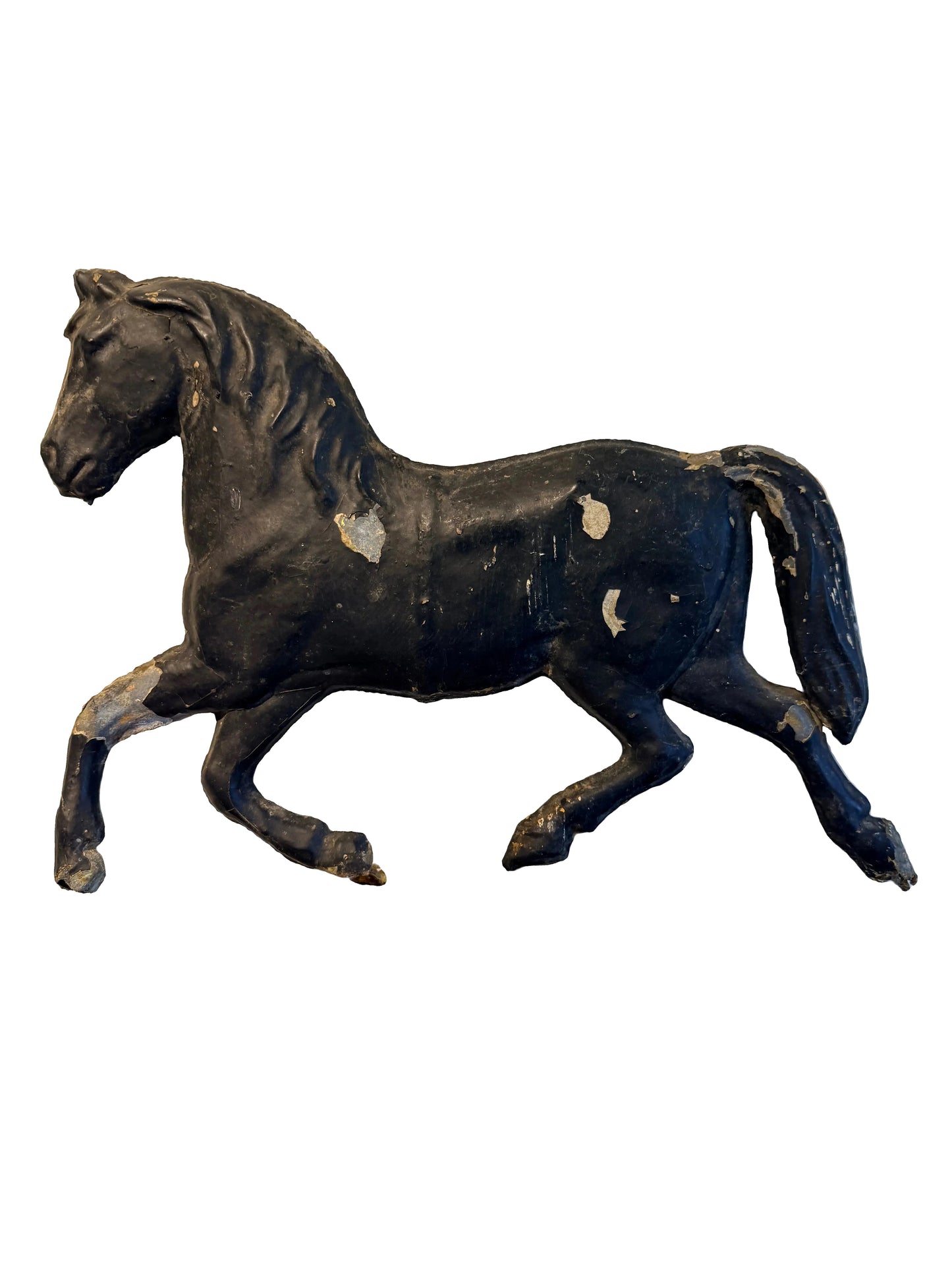 Vintage Metal Horse Weathervane