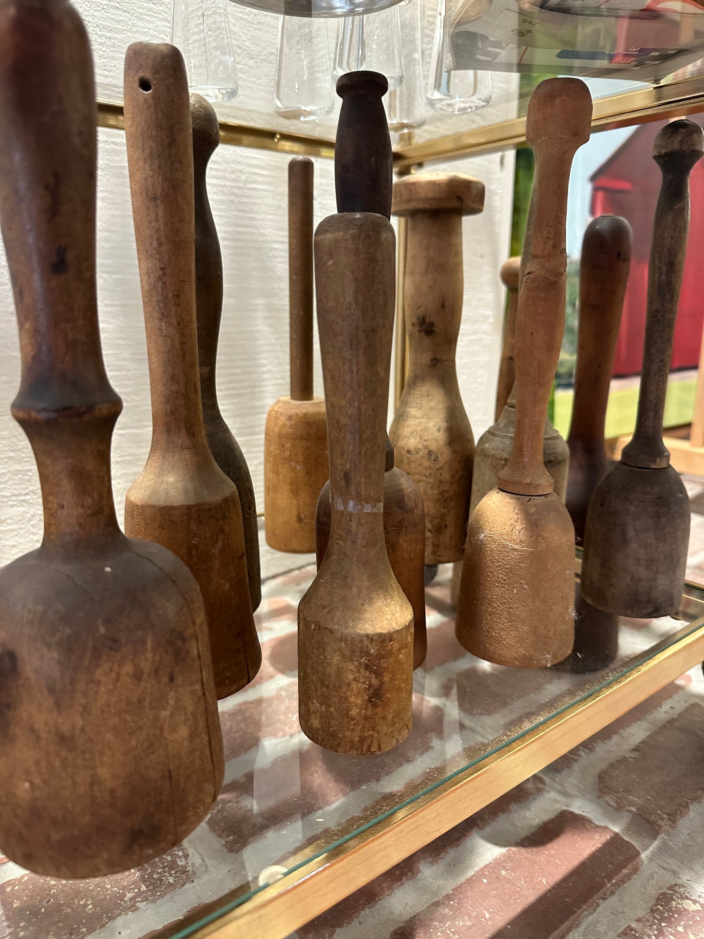 Vintage Wooden Mashers