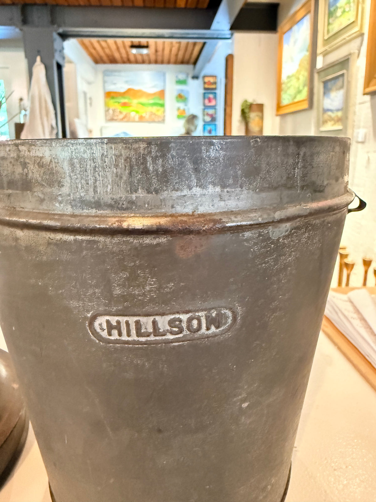 Antique Hillson Tin Pudding Mold, c. 1900