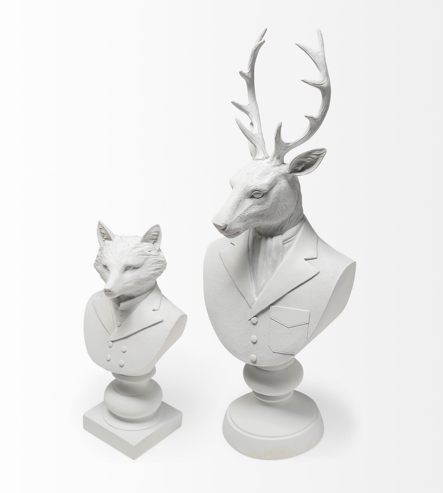 White Fox Statue