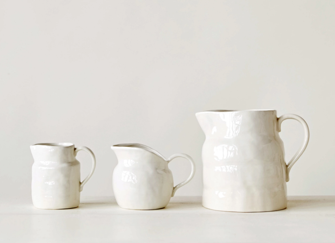 Stoneware Vintage Reproduction Pitcher