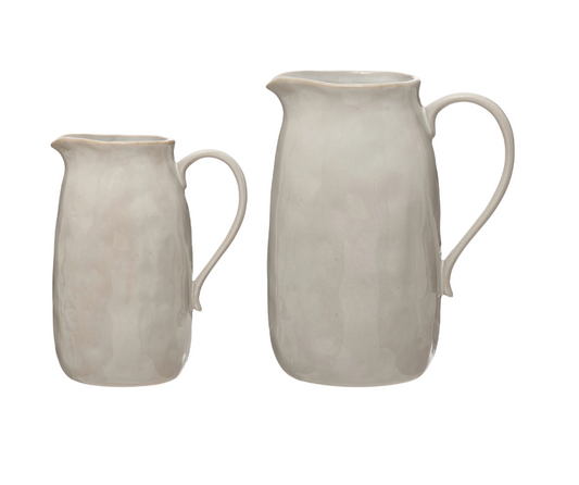Stoneware Pitcher - Medium