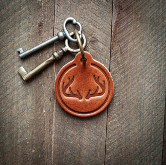 Leather Keychain