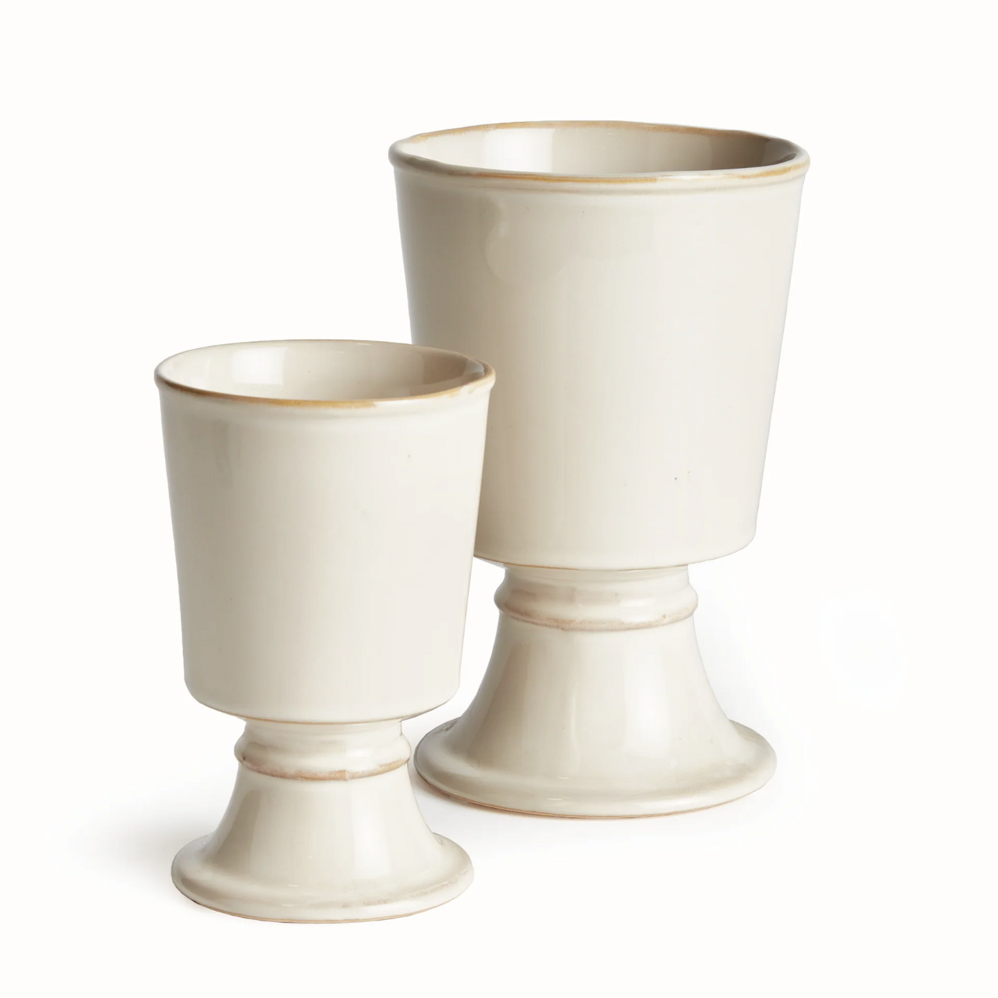 Footed Cache Pots