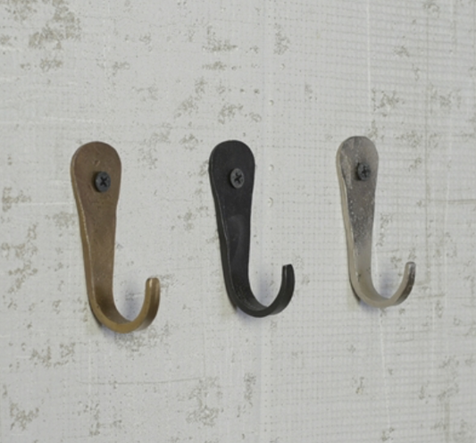 Forged Brass Wall Hook