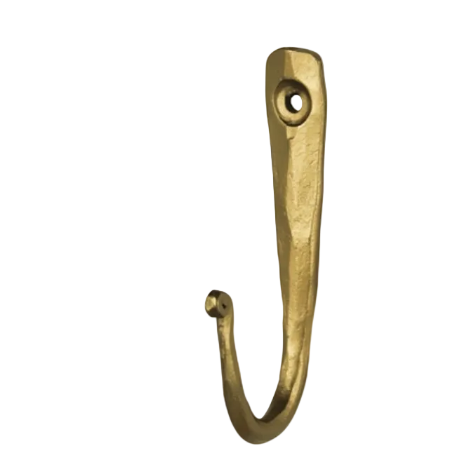 Ridge Brass Wall Hook