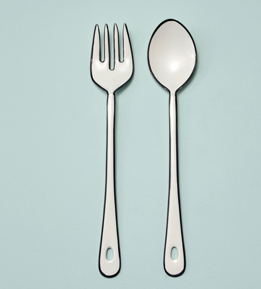 Summer White Serving Set