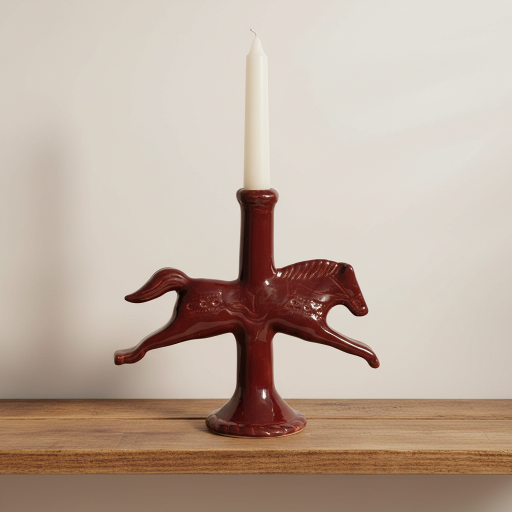 Horse Candlestick Holder
