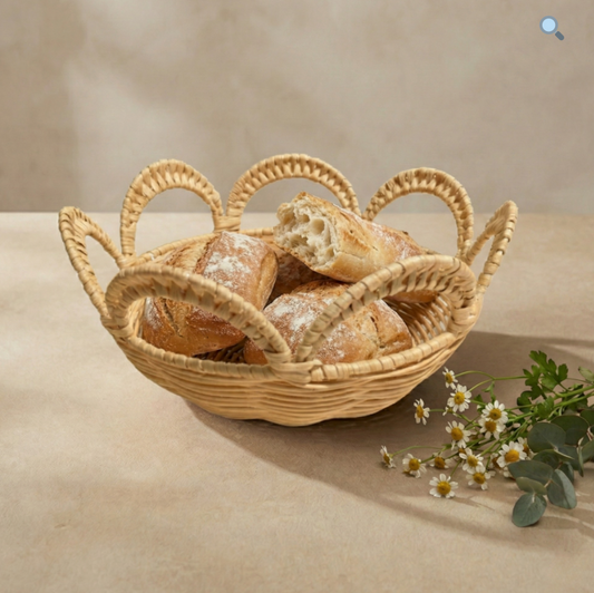 Rattan Bread Bowl